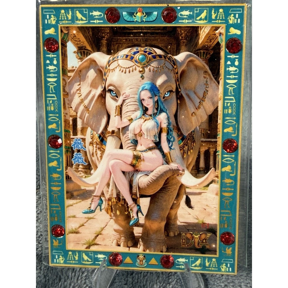 One Piece Vivi Egyptian Elephant Throne Card Strawberry Wenchuang 3 #16/30
